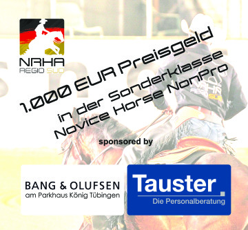 1.000 € Preisgeld in der Sonderklasse Novice Horse NonPro